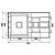 Zlewozmywak Pyramis ARKADIA 1 1/2B 1D czarny 78x48